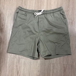 RSQ Men's Cargo Shorts in Olive Green